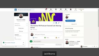 The Anchor FM Podcast Channel Link Sharing Group On LinkedIn