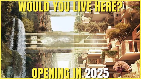 INSANE Futuristic City Opening in 2025! Would you live here?