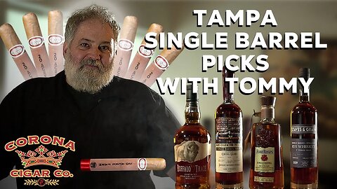 Corona Cigar Exclusive Single Barrel Picks with Tommy 🥃