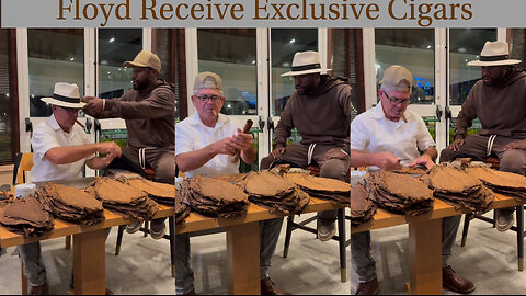 Discover the Essence of Luxury: Floyd Mayweather Explores the Finest Cuban Cigars, Live and Direct!