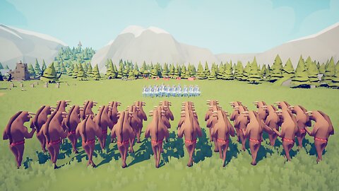 30 Minotaurs Versus 30 Zeus's || Totally Accurate Battle Simulator
