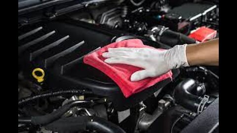 Car Cleaning | Engine Bay Detailing | Make it shine