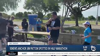 ABC 10News anchor runs San Diego Half Marathon