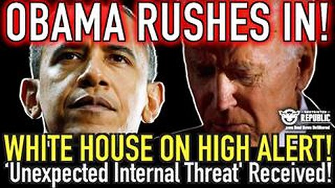 Obama Rushes In! White House On High Alert 'Unexpected Internal Threat' Received!