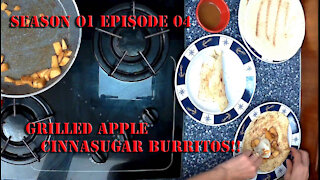 Lisas Ladle S01 E04 Grilled Apple CinnaSugar Burrito
