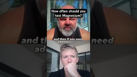 How often should you test magnesium #shorts