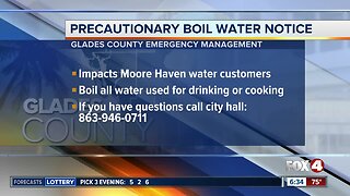 Boil water notice issued in Hendry County