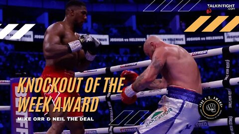 Knuckle Up Exclusive: Unveiling Anthony Joshua's Brutal KO Mastery | Talkin' Fight