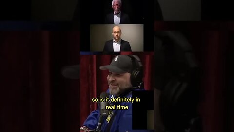 Joe Rogan Reacting to Morgan Freeman's real-time deepfake video - Brian Redban - AI art #shorts