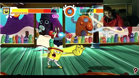 Aang The Avatar VS SpongeBob SquarePants In A Nickelodeon Super Brawl Summer Battle With Commentary