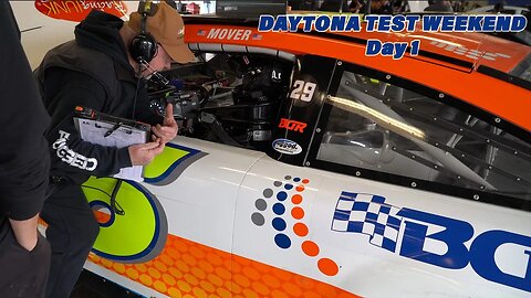 From Skies to Speedways: Fighter Pilot Takes on Daytona | ARCA Test Day 1