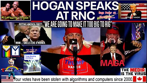 The MAGA [MEGA] POWERS – ‘Trump-Vance’ - "We Are Going To Make It Too Big To Rig' …'Oh Yeah!'