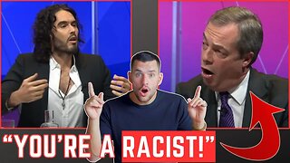 Nigel Farage vs Russell Brand In HEATED Immigration Debate