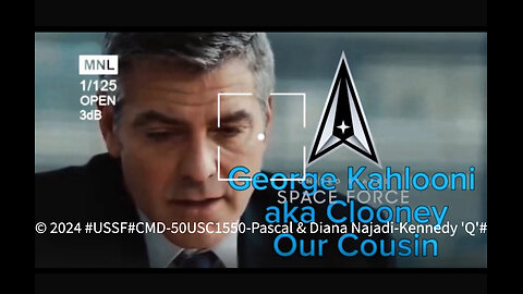 Meet our Cousin George Clooney aka Kahlooni - Our Hollywood Spy