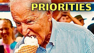 Joe Biden once AGAIN more focused on ICE CREAM than America…