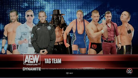 AEW Dynamite Cole, Strong, Cassidy & Bandido vs The Jericho Appreciation Society