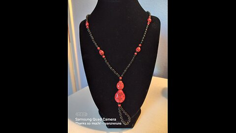 Lady Bug Necklace