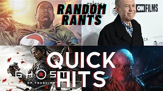 Random Rants: QUICK HITS - Black Superman, Stranger Things 4, Ghost of Tsushima, & Gilbert Gottfried
