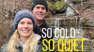 Winter Super C RVing (Ice Hiking&Ringing In The New Year!)