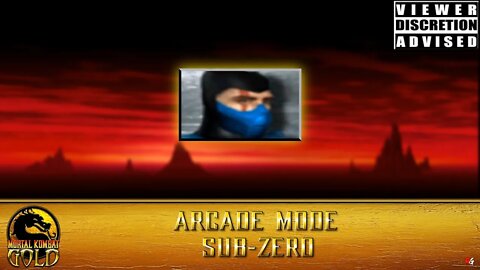 Mortal Kombat Gold: Arcade Mode - Sub-Zero