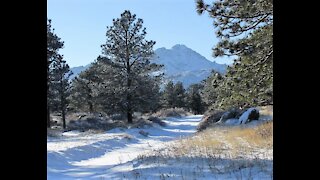 Snowy Vistas: Platte County, Wyoming