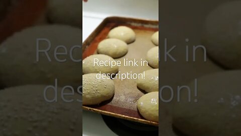 Sourdough Hamburger Buns #sourdough