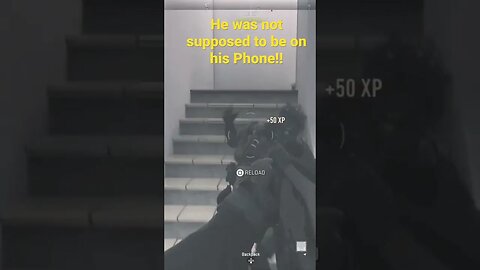 He was not supposed to be on his Phone!! #callofdutymw2 #warzone2 #proximitychat #shortsyoutube