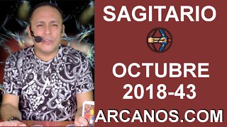 HOROSCOPO SAGITARIO-Semana 2018-43-Del 21 al 27 de octubre de 2018-ARCANOS.COM