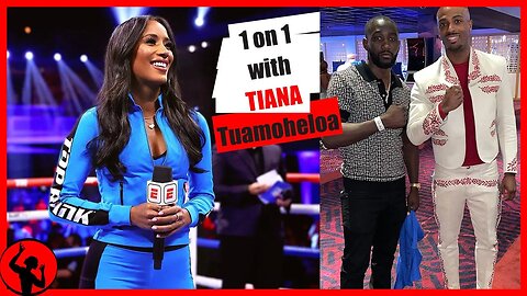 @espn & @toprank Ring Card Girl Explains Why @calmingcontent Is Her Favorite Boxer