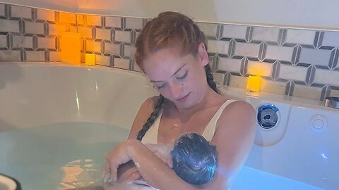 WATER BIRTH VLOG | Unmedicated, Natural, Positive, Birthing Center