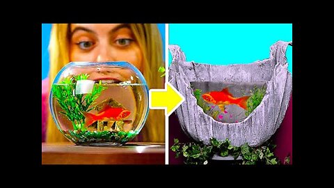 DIY AQUARIUMS and FOUNTAINS you can build for your home