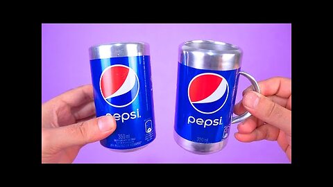 Make Amazing Cups Using Soda Cans and earn money