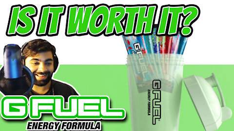 GFuel Starter Kit Review and Unboxing - GFuel Glow in the Dark Starter Kit - Peach Iced Tea GFuel