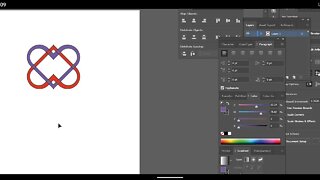 How to make Heart ❤️ Shape Logo design | Adobe Illustrator #graphicdesigner #design #brandidentity