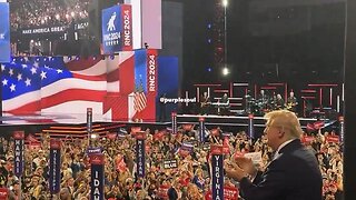 President Donald J. Trump at RNC 2024. Day 2