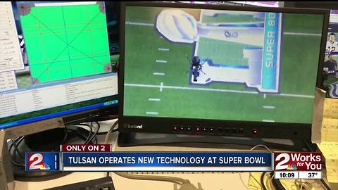 Tulsan prepares for Super Bowl LII, piloting new cable camera angle