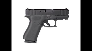 Glock 43X MOS 9mm Pistol, Black