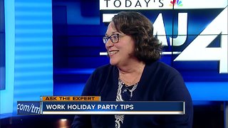 Ask the Expert: Work holiday party tips