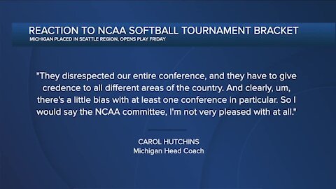Michigan Softball snubbed in seeding for NCAA Tournament