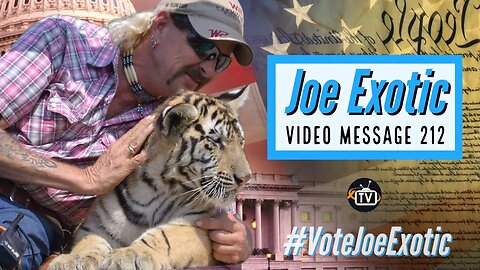 Joe Exotic: People will party and celebrate something they have no clue on. Watch and share.