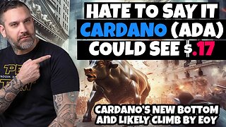 Cardano ADA May Hit .17 Cents...