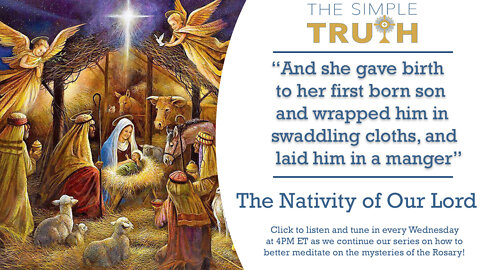 The Third Joyful Mystery: The Nativity