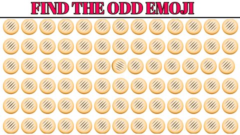 HOW GOOD ARE YOUR | Find The Odd Emoji Out | Emoji PUZZLE QUIZ