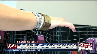 Classes start today at catoosa public schools