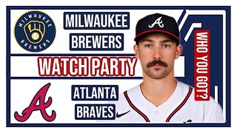 Milwaukee Brewers vs Atlanta Braves GAME 2 Live Stream Watch Party: Join The Excitement