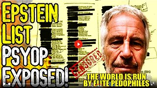 EPSTEIN LIST PSYOP EXPOSED! - Latest Release Is NOT A Client List! - What Do The Documents Say?