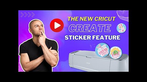 The New Cricut Sticker Creating Feature : How to Create & Use