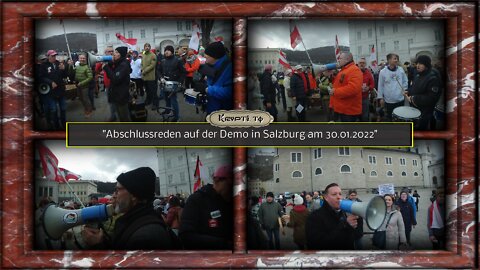 Abschlussreden auf der Demo in Salzburg am 30.01.2022