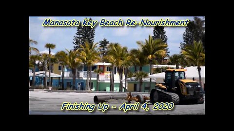 Manasota Key Beach Re-nourishment 2020