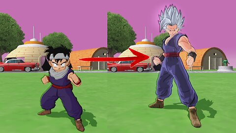 Gohan - All Forms, Special Attacks and Costumes in DBZ Budokai Tenkaichi 4